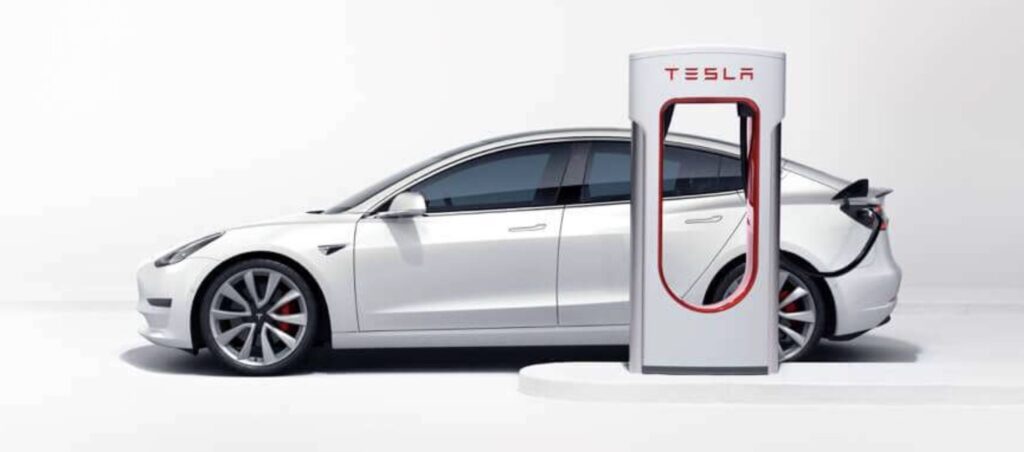 Der vollelektrische Tesla Model 3
